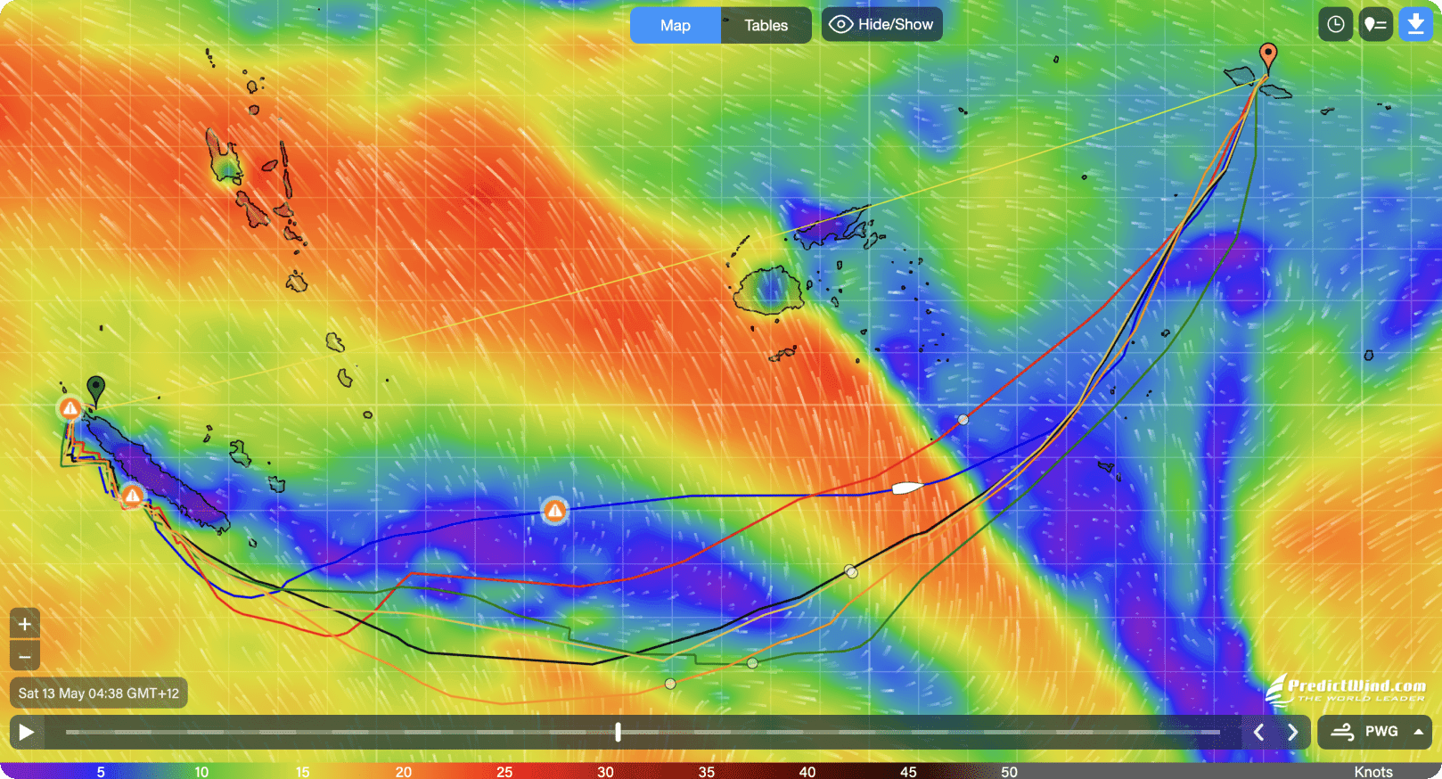 Weather Routing · PredictWind