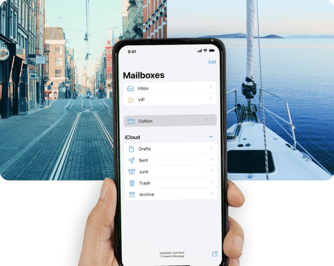 Set-and-forget offshore email