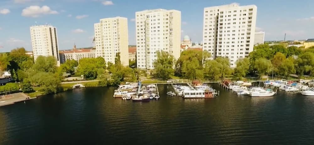 Havel Bay Potsdam City Harbor