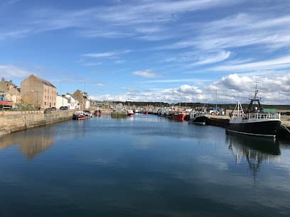 Burghead harbour