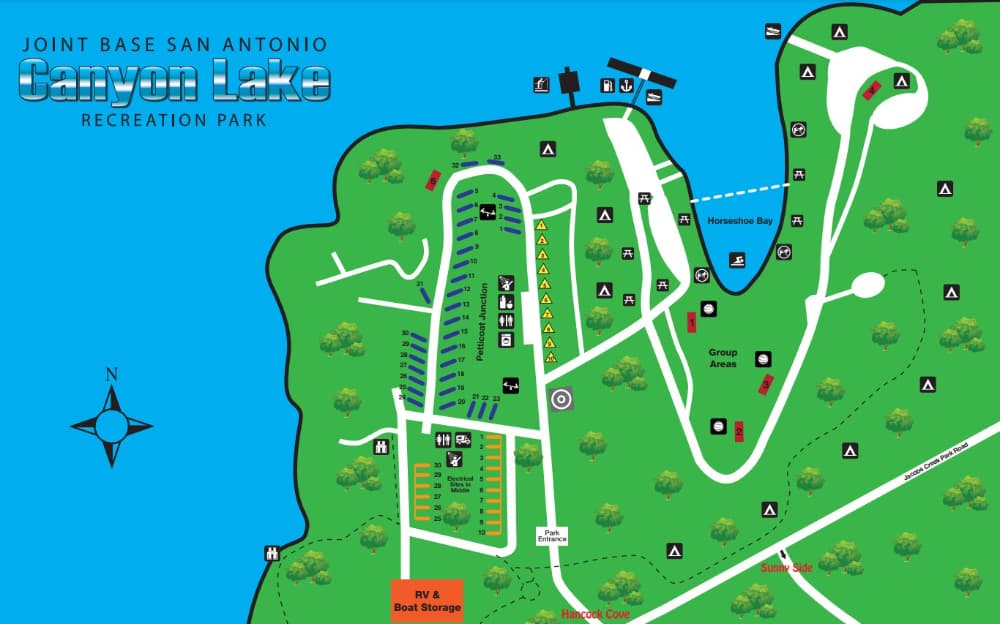 JBSA Hancock Cove Marina (Military)