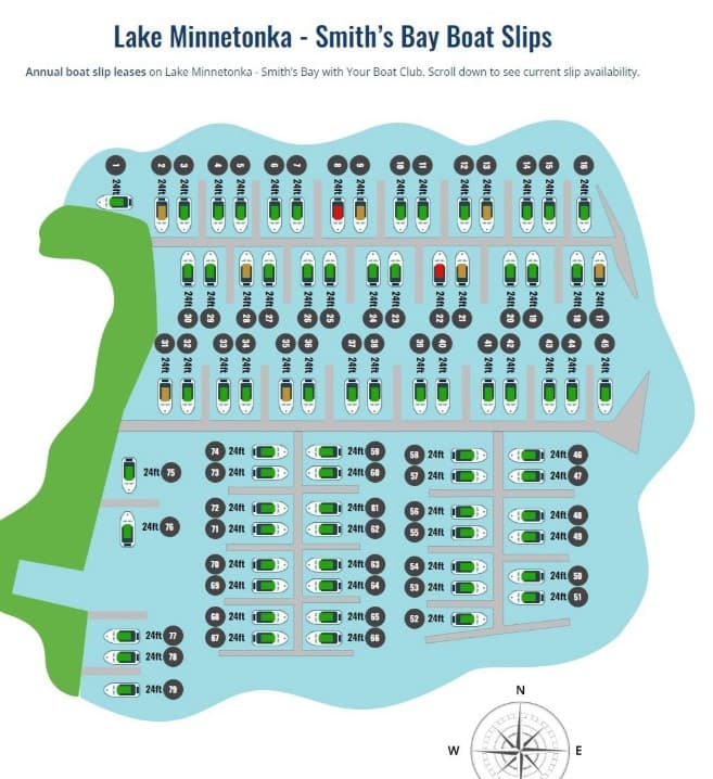 Lake Minnetonka - Smith’s Bay Boat Slips