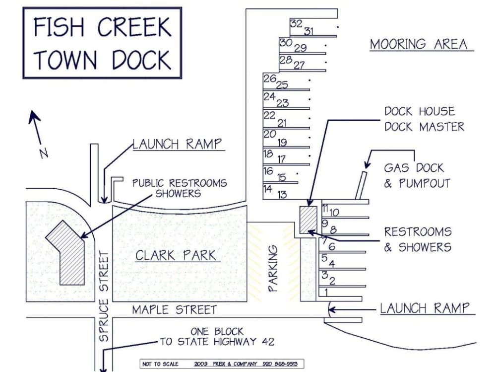 Fish Creek Town Dock 