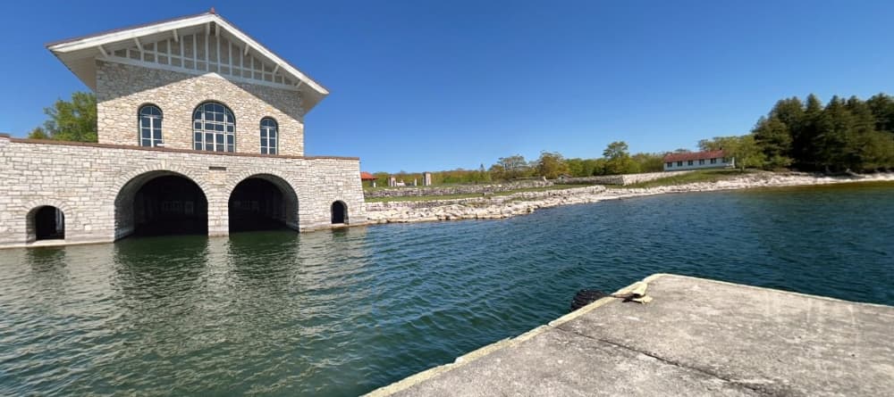 Rock Island State Park Dock