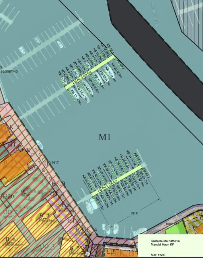 Kastellbukta boat harbor