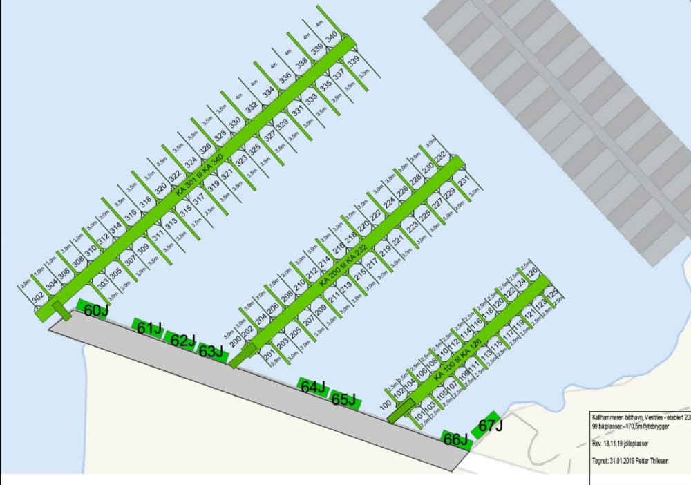 Kallhammeren boat harbor